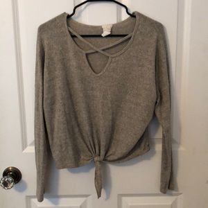 Long Sleeve crop top
